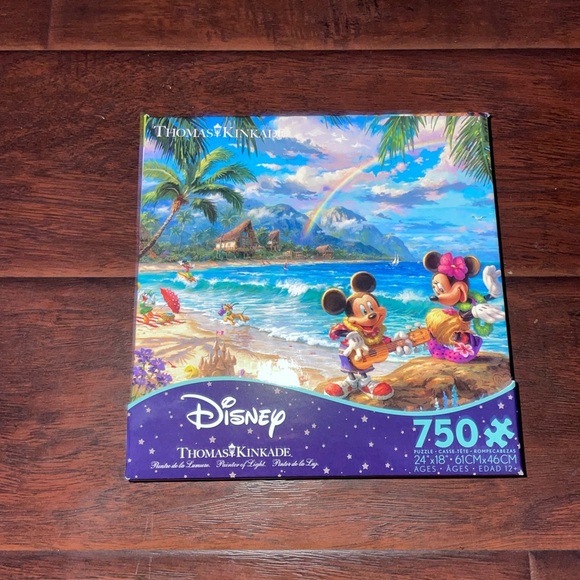 Thomas Kinkade Disney Puzzle - Picture 1 of 2